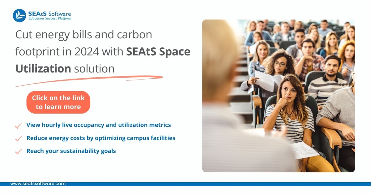 SEAtSSoftware's tweet image. Cut energy bills and carbon footprint in 2024 with SEAtS Space Utilization!
🔺View occupancy and utilization metrics
🔺Reduce energy costs by optimizing facilities
🔺Reach sustainability goals 🌱💚
🔗eu1.hubs.ly/H0dVmLY0
#SpaceUtilization #Sustainability