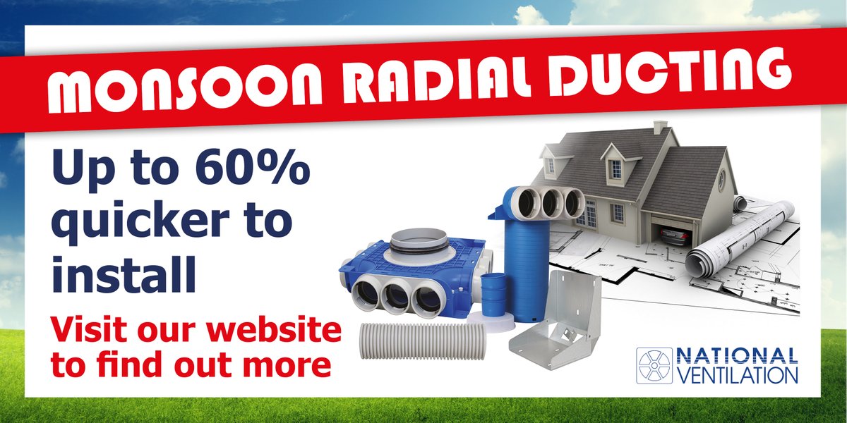 Natventilation's tweet image. Proper ducting is key to efficient, reliable ventilation. At National Ventilation, we offer a range of compliant #DuctingSolutions to optimise airflow, reduce energy use &amp;amp; meet industry standards.

Read more: nationalventilation.co.uk/ducting/