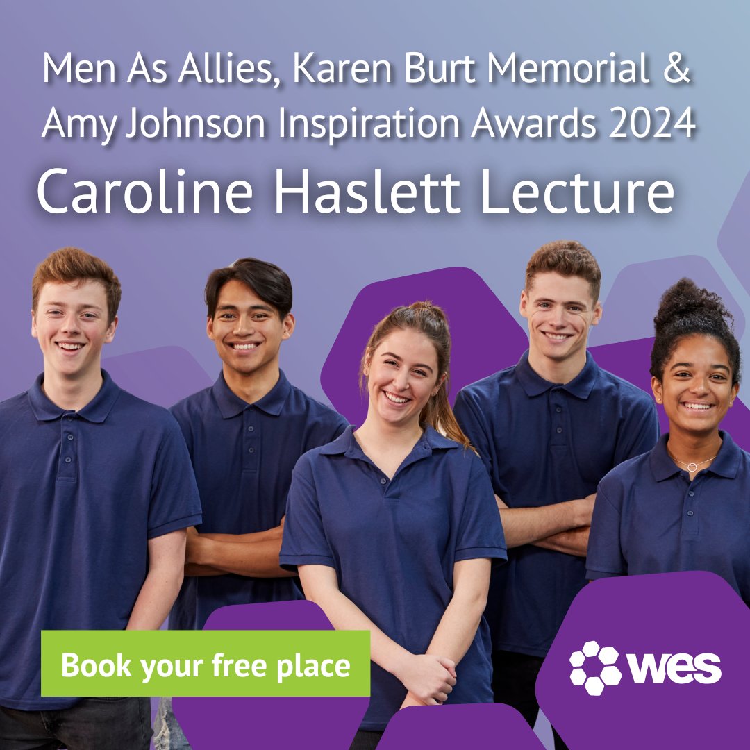 Join us at the Geological Society on December 11, to discover this year's WES Awards winners!

Celebrate with us at a drinks reception afterwards and enjoy a fantastic opportunity to network. 

This event is not to be missed—secure your free place now!
ow.ly/r24T50U4fPh