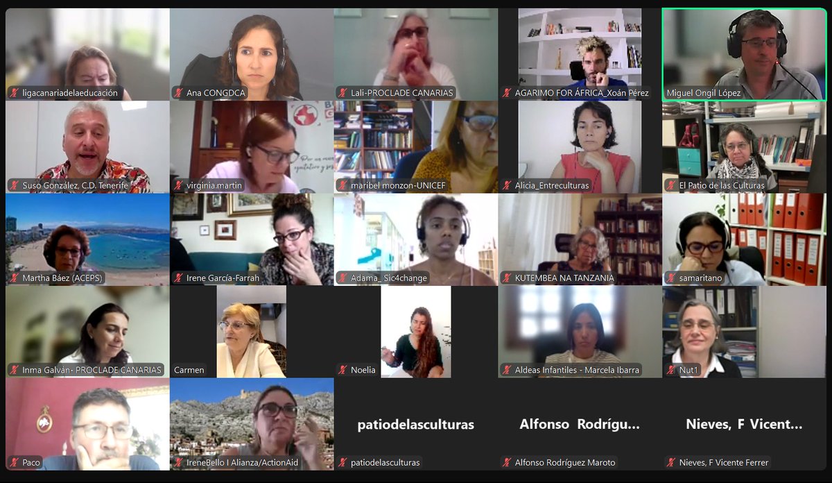 "La Coordinadora somos todas"
Ayer celebramos Asamblea online con las socias.

Elegimos nueva junta directiva y tomamos más decisiones clave para la #cooperación en #Canarias 
#EsHoraDeCooperar