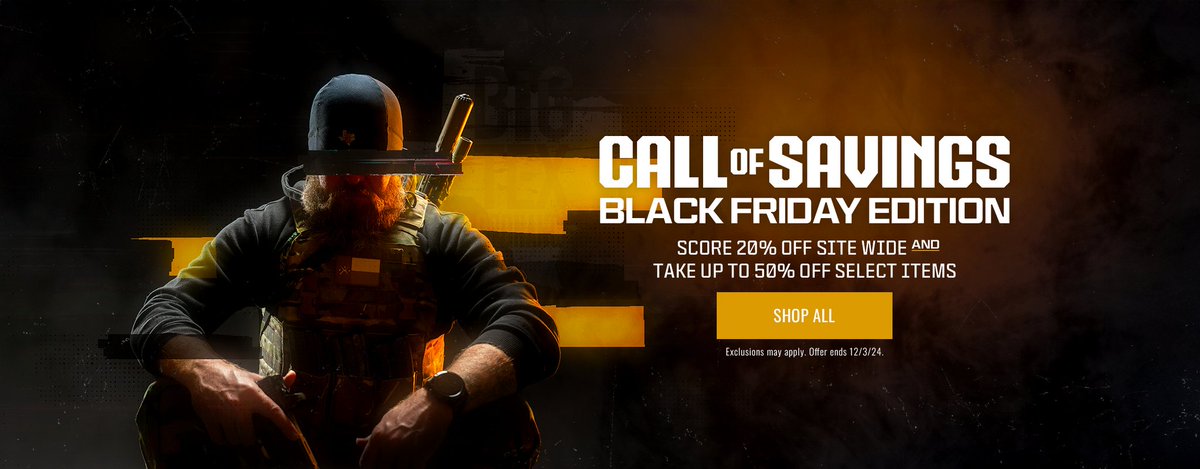 Call Of Savings Black Friday Edition sale us live at Big Tex Ordnance! #CallofDuty #BlackFriday