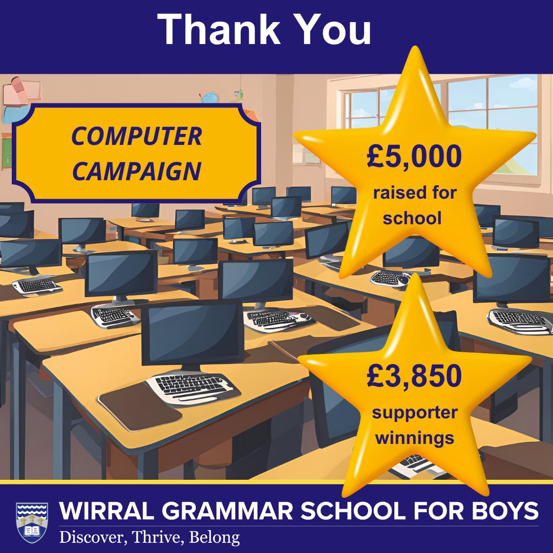 Our sincere thanks for making this happen!  Made possible by all those individual £1 weekly ticket purchases. You can join in here: yourschoollottery.co.uk/lottery/school….
November Super Draw prize - a PS5 Pro Bundle or £1,000 cash.