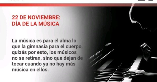 TServirte's tweet photo. Nos complace celebrar junto a nuestros #MusicosCubanos su día internacional nuestra empresa #servirte les honra.
#CubaHonra
#CubaEsCultura
@ESTHServirte @Servirte1 https://t.co/aAXMUqM5TS