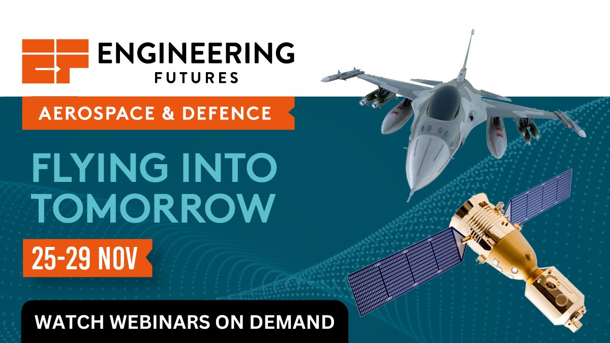 Aerospace and Defence Week may be over, but you can catch up on all sessions on our website.

Whether you missed a talk or want to dive deeper into the discussions, all sessions are now available to watch on demand.

engineering-futures.co.uk/aerospace-and-…