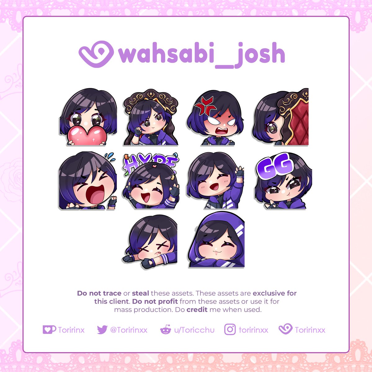 Toririnxx's tweet photo. Commission for @Wasabi_Josh via #VGen ! Thank you so much for commissioning me and letting me draw more Reinas!!! Her design is really top tier for me 😭🌸

#VGenComm #VGenOpen #VGenComms https://t.co/0bMa3UmfIj