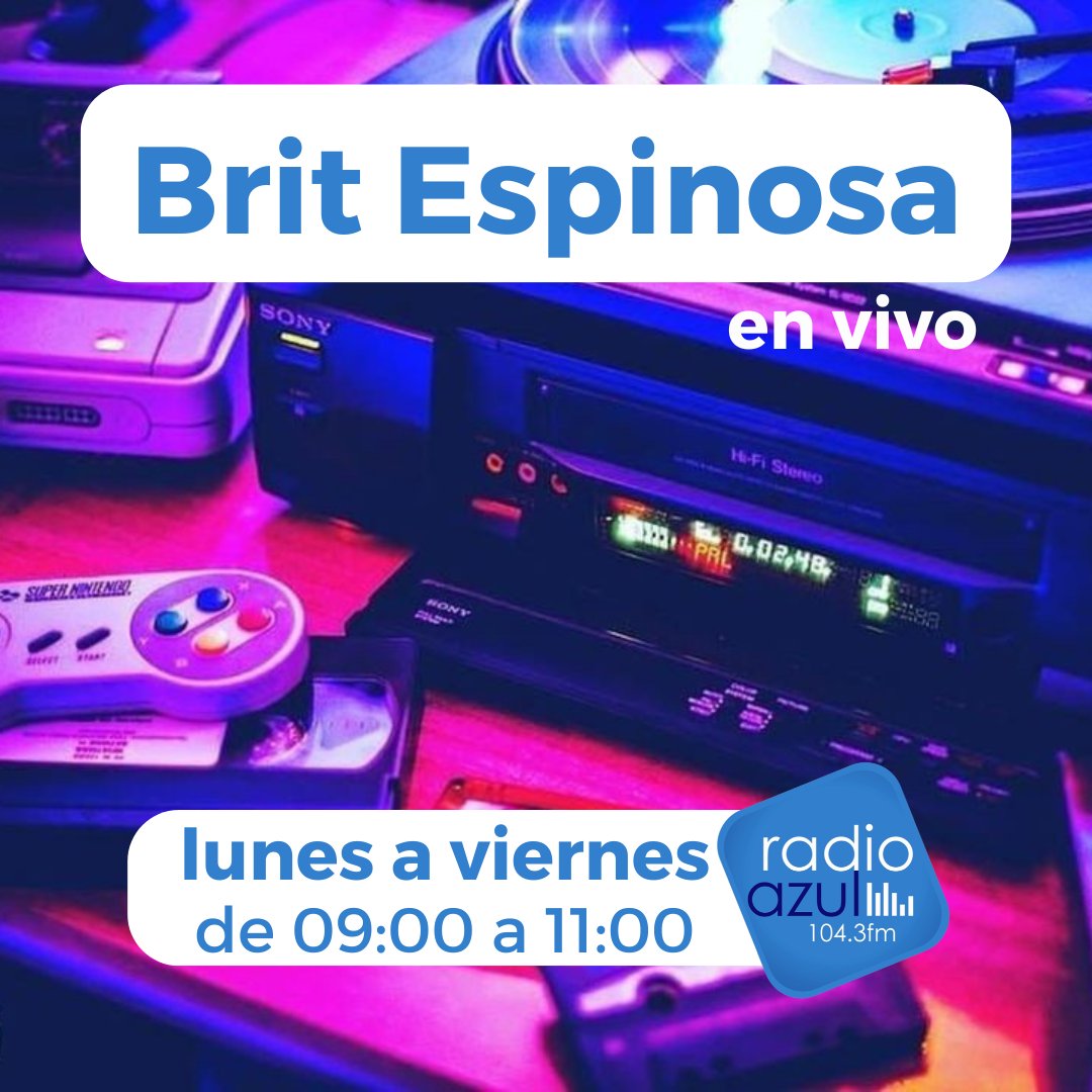 okeymusiccl's tweet photo. Cerramos la semana con la mejor música. No te despegues de #RadioAzul, #EstaciónRetro
📻💙🥳🥂 https://t.co/D8hBxYV9l2