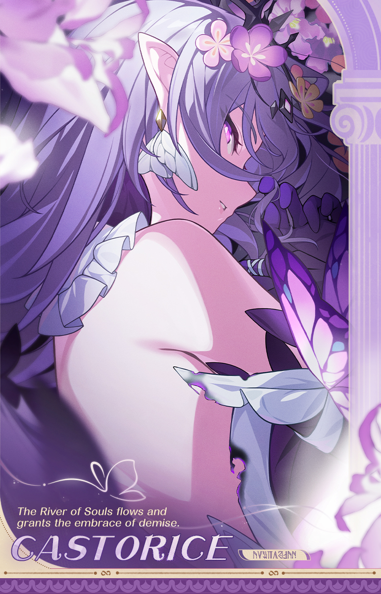 honkaistarrail's tweet image. Ordain of the Chrysos Heir（2）

Golden blood fell to the ground, as a distant prophecy resounded.
The scions of the Chrysos Heir gather here and embark, walking the path to deicide...

"Most 'Hero's Journeys' in the universe are just dice tosses THEY threw on a whim... Will your…