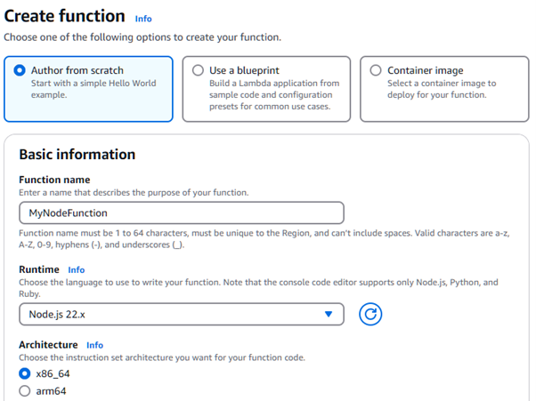 Jaymitkumar Bhoraniya (@jaymitb) on Twitter photo 🌟 AWS Lambda now supports Node.js 22 runtime 🚀
👉 See here <a href="/awscloud/">Amazon Web Services</a> official announcement: aws.amazon.com/pt/blogs/compu…
💡 You can build and deploy functions using Node.js 22 using the AWS Console, CLI, SDK, SAM, CDK, or other IaC.
#aws #lambda #nodejs #announcement #serverless 🌟 AWS Lambda now supports Node.js 22 runtime 🚀
👉 See here <a href="/awscloud/">Amazon Web Services</a> official announcement: aws.amazon.com/pt/blogs/compu…
💡 You can build and deploy functions using Node.js 22 using the AWS Console, CLI, SDK, SAM, CDK, or other IaC.
#aws #lambda #nodejs #announcement #serverless
