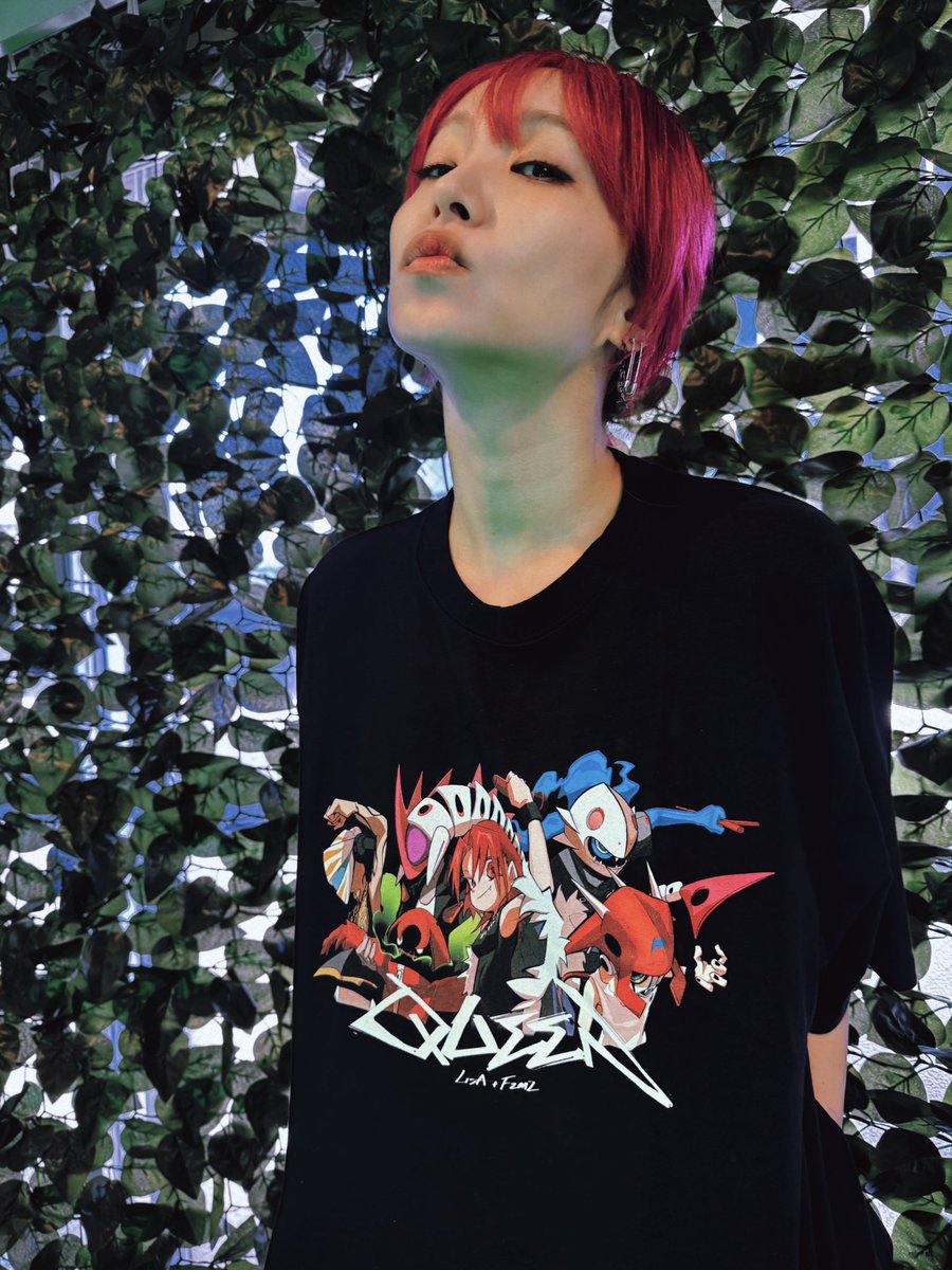FZMZ さんとのコラボ #LiSA_QUEEN Tシャツ発売だぁぁぁーーー
