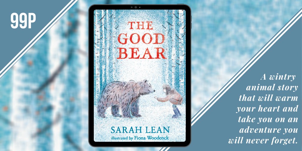 simonschusterE's tweet image. 'A big, beautiful hug of a book and the perfect winter companion'  
Phil Earle 

The beautiful and heartwarming #TheGoodBear by
@SarahLean1 is now just 99p!  

amzn.to/3Vpmyut