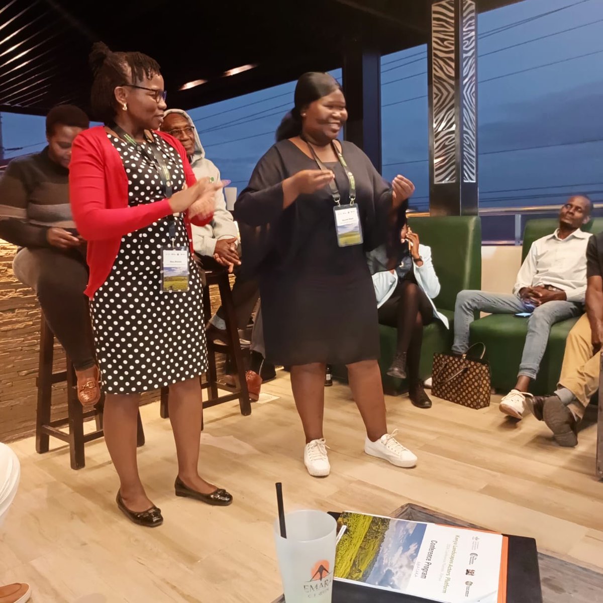 LendAvoiceAfriq's tweet photo. Participated in a FGD with @teraso on data in landscape issues, advocating 4 gender inclusion in monitoring & capturing critical insights.Sustainable solutions demand gender-responsive programs locally & globally. #KenyaLandscapeActorsForum #GenderEquality #KLAF #GenderJustice https://t.co/6rsslOgc8W