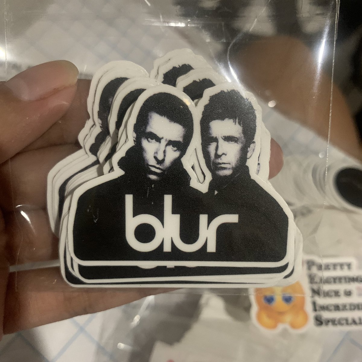 printed some stickers