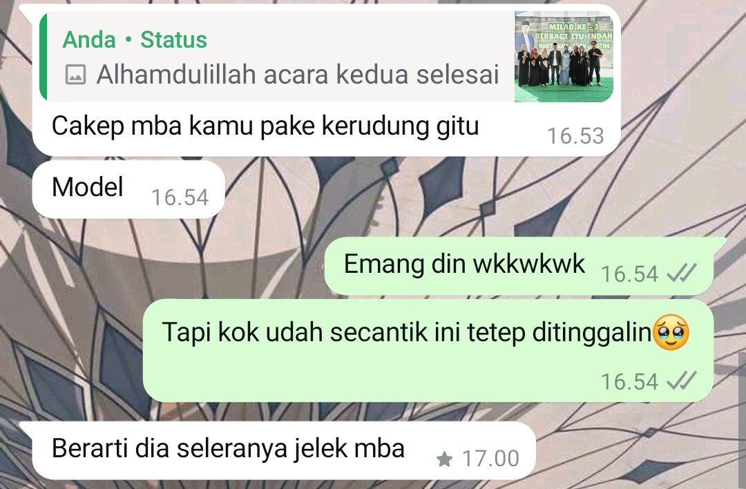 femmeane's tweet photo. Harusnya ini pujian bikin seneng tapi malah bikin sedih wkwkw https://t.co/kCLwjrtZoP