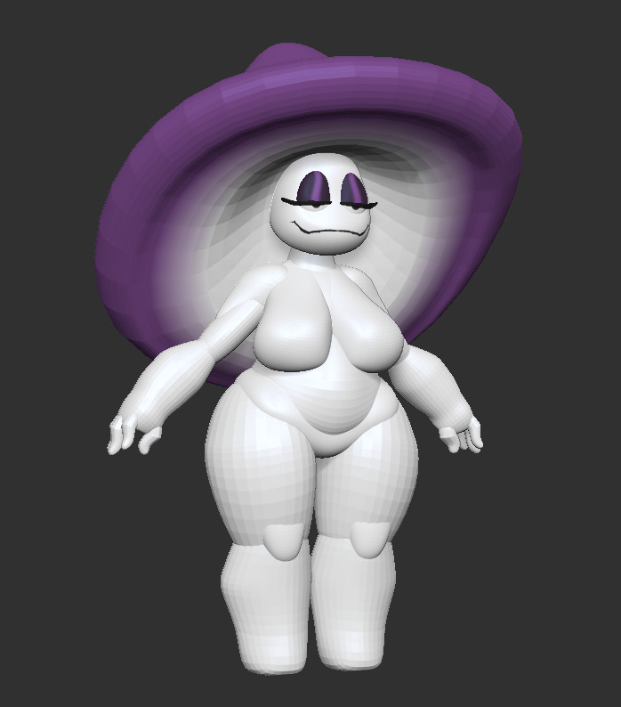 Mushroom witch WIP