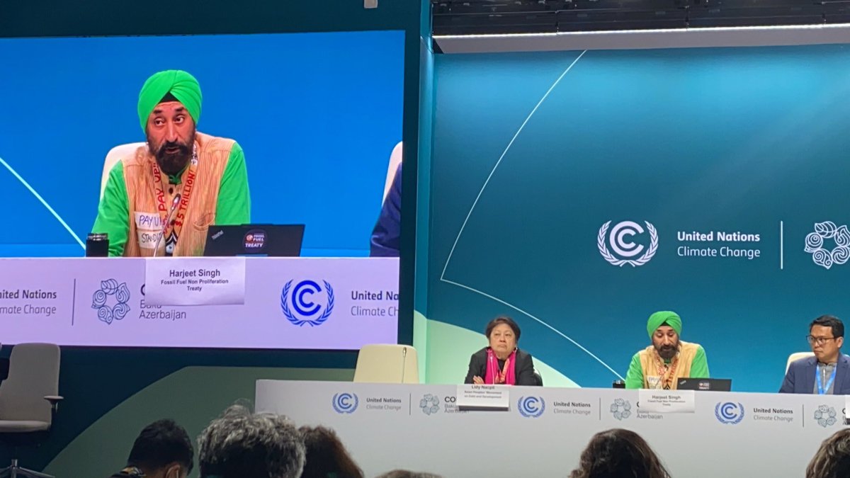 “The trust is shattered! Offering $250 billion per year to developing country, paired with loans through MDBs, is an insult to the true costs. Developed nations must take full responsibility. No deal is better than this inadequate one—we must reject it.” said <a href="/harjeet11/">Harjeet Singh (@harjeet11.bsky.social)</a>