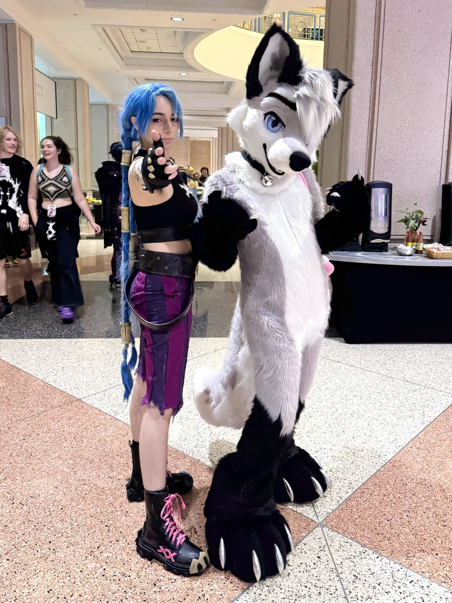 with jinx~ 🤙 #arcane #fursuitfriday
