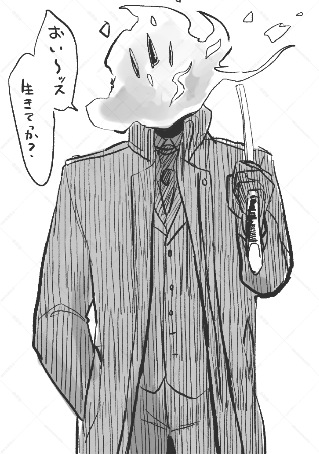 @MaleFiciuM_U 刀剥き身で肩トントンしてそう #ダリラ虫 