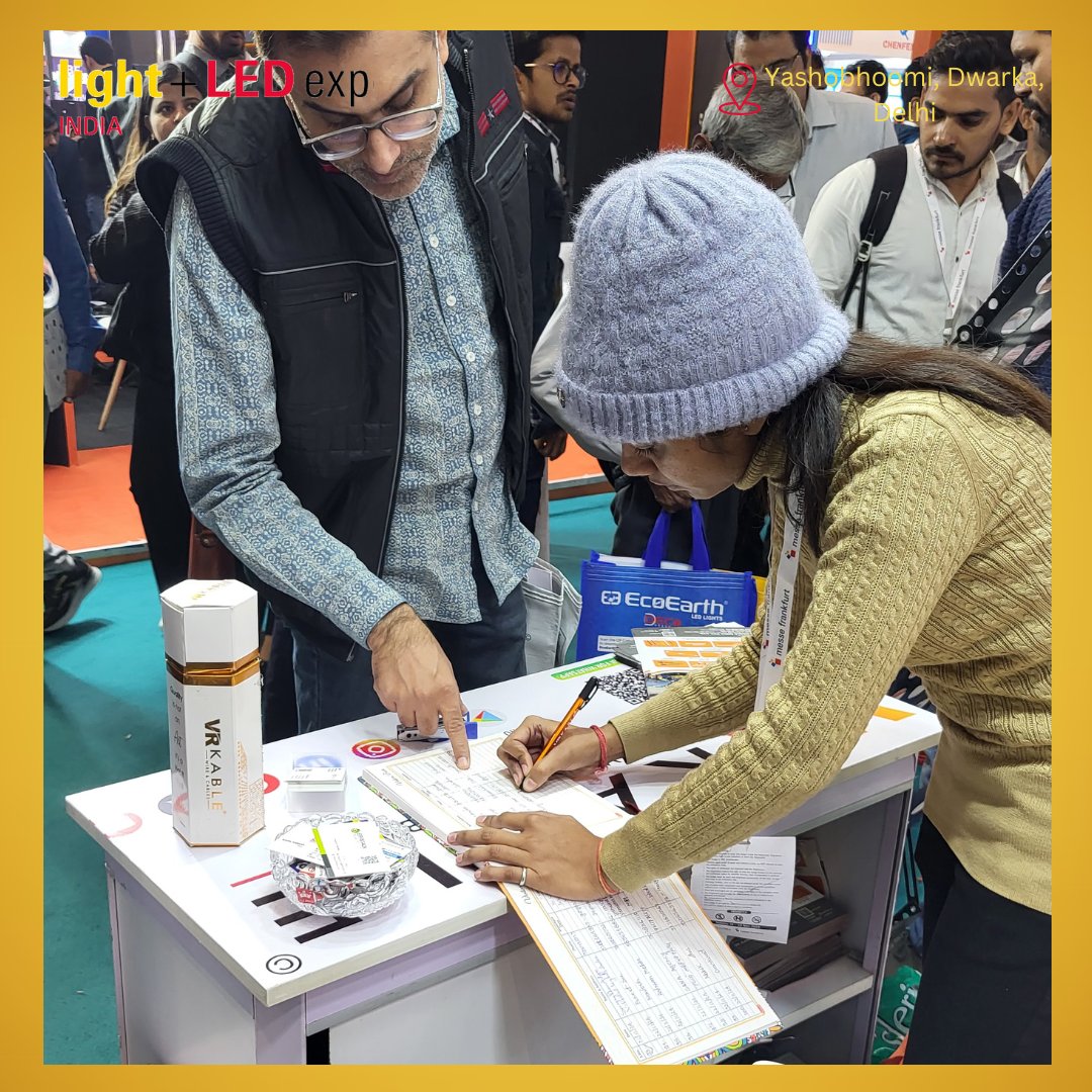vrkable's tweet image. 🌟 Experience Innovation with VR Kable at Light + LED Expo India 2024! 🌟

📍 Stall No. H-56 | Hall 1 | Yashobhoomi (IICC), Dwarka, Delhi
📅 Date: November 22, 2024

👉 Register now: messefrankfurt-india.com/events/visitor…

#VRKable #LEDExpo #LightingInnovation #LiveNow #LightAndLEDExpo #Delhi