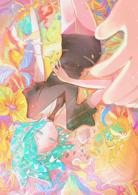 極楽浄土#宝石の国#housekinokuni_fanart 