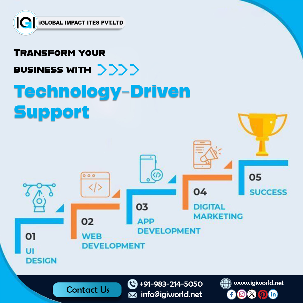 iglobalimpactit's tweet photo. IGI delivers end-to-end IT solutions, empowering businesses with innovative strategies and cutting-edge technologies. We ensure seamless integration and exceptional results from website development to digital marketing.
Contact Us @ https://t.co/hQ7Hu3P4xg
#websolutions #websitedevelopment #websitedesign #MobileAppDevelopment #DigitalMarketing #onlinemarketing #igi #iglobalimpactitespvtltd
