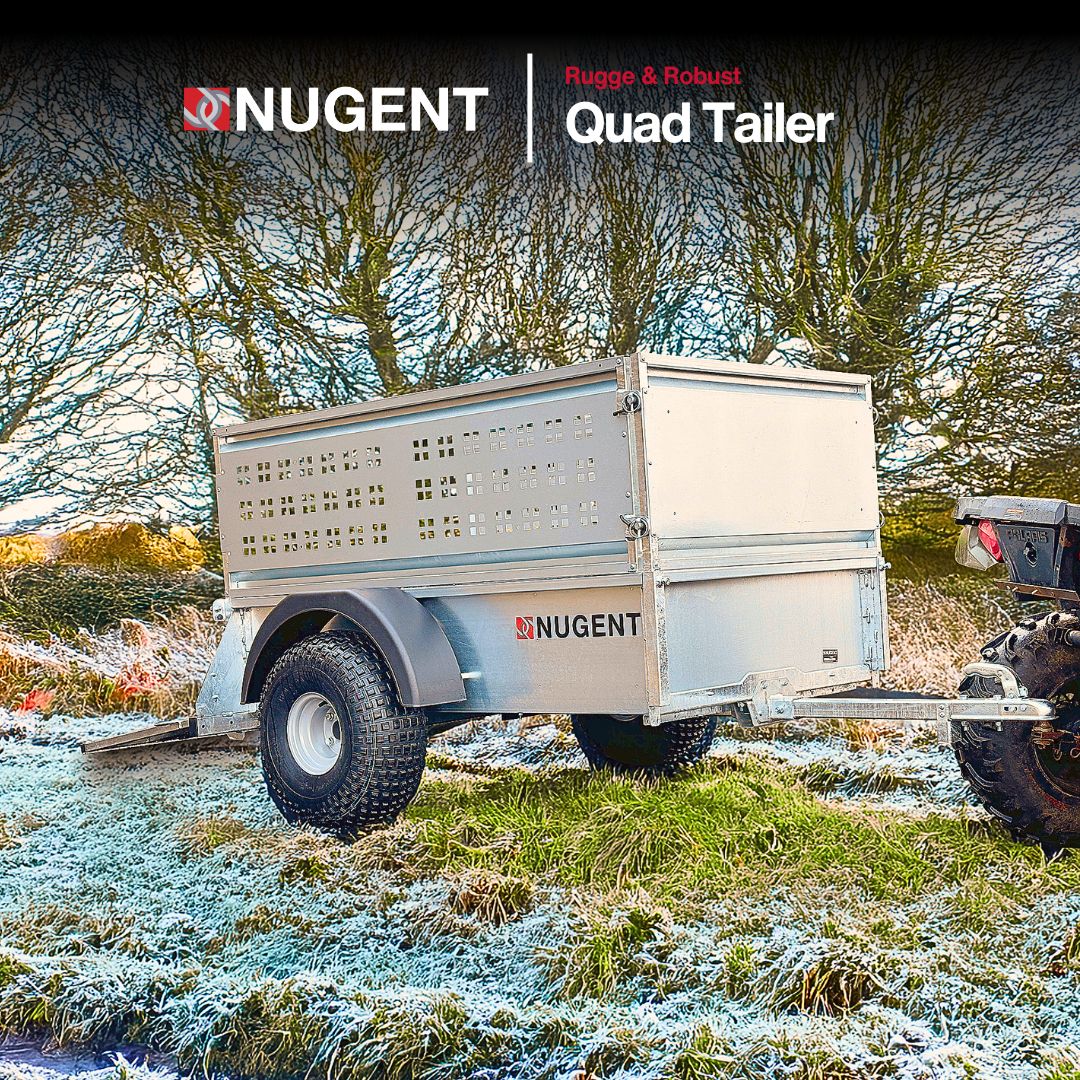 The Nugent Quad trailer... perfect in any weather ❄️
Need that extra capacity when out looking at Livestock this winter? Look no further!

PM us today for more information or locate your nearest Nugent dealer here: nugentengineering.com/contact-us/
#NugentTrailers #NugentQuad #QuadTrailer