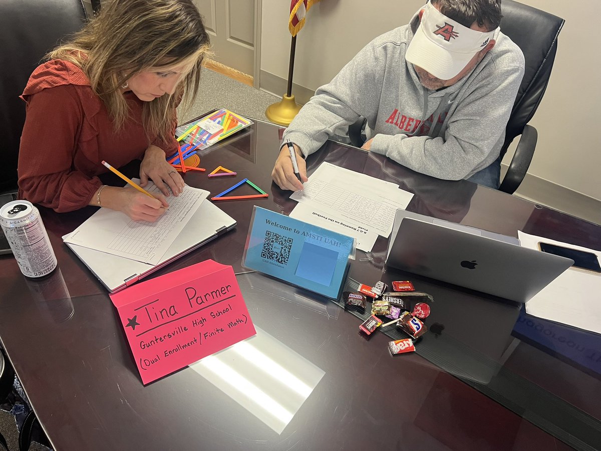 “Popular” opinion: Working for <a href="/AmstiUAH/">AMSTI-UAH</a> is “Wicked” awesome!  <a href="/jenzyjohnson/">Jennifer Johnson</a> and I had a little too much fun at the Geometry and Measurement PLC. Some might even say it was “magical.”