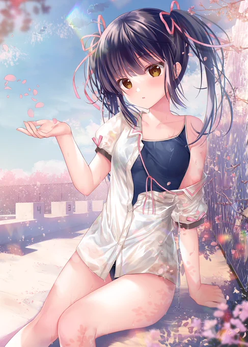 #いいツインテールの日兒玉遥ちゃん 