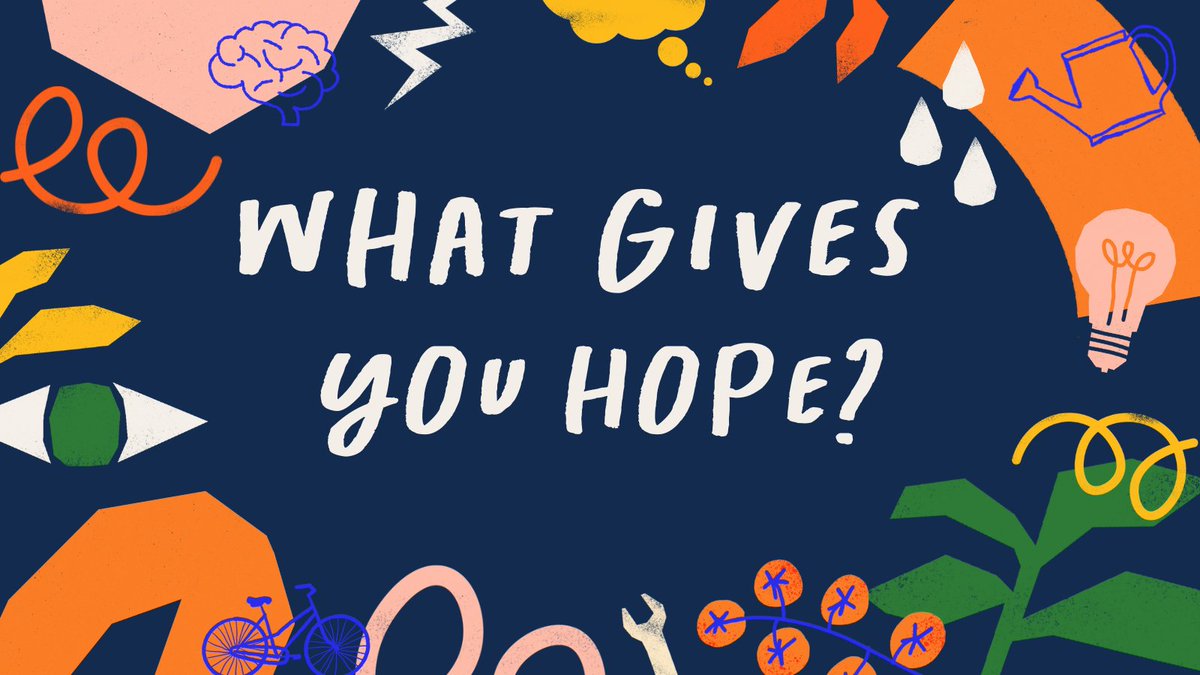 "Ignoring worries about the future is less powerful than engaging with it.
We asked what gives Transitioners hope: getting together with others &amp; doing something collective &amp; practical however small kept them going in the face of challenges in the world." transitiontogether.org.uk/why-transition…