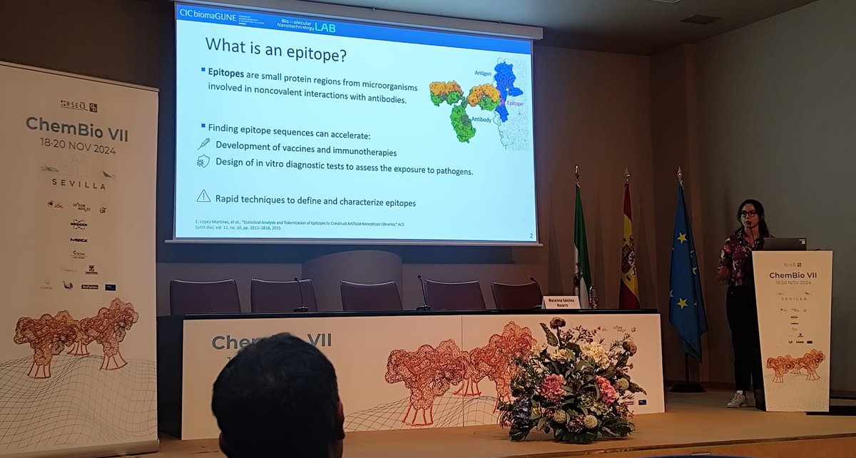 Our colleagues Liliana Teixeira, Eva Carpintero and Gabriela Guedes attended @ChemBioVII earlier this week.
