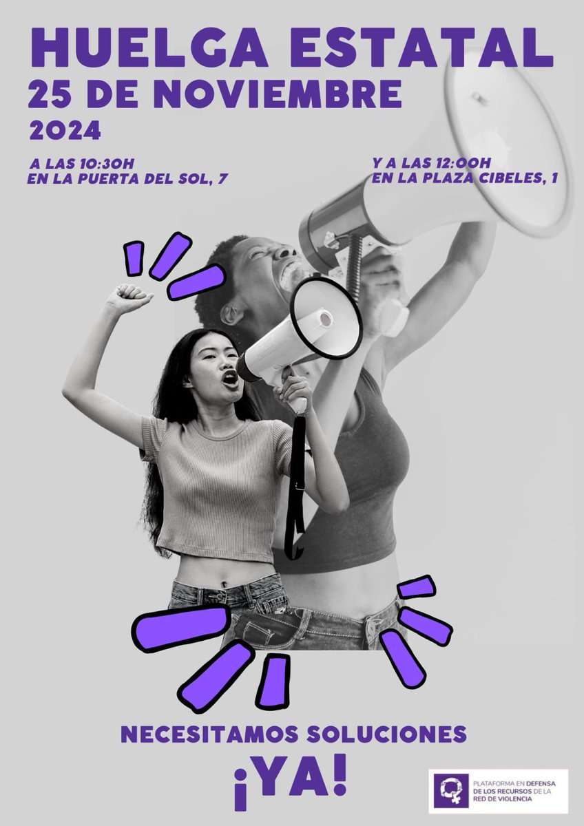 HUELGA 25-N
Comunicado de apoyo de las compañeras de las secciones sindicales de CNT Comarcal Sur Madrid en Trabe y Espacio de Igualdad Dulce Chacón a la huelga y movilizaciones de las trabajadoras de la Red de Violencia de Género de la CAM
comarcalsur.cnt.es/comunicado-de-…