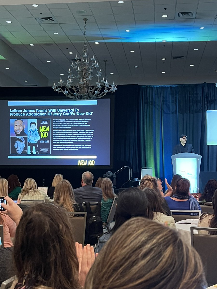 👀 Watch out, <a href="/kwamealexander/">Kwame Alexander</a>, because there’s a whole team of Florida Media Specialists rallying behind #TeamJ! 🏆 

The excitement for their upcoming book is REAL.📚

#JerryCraft #KwameAlexander #FAME2024