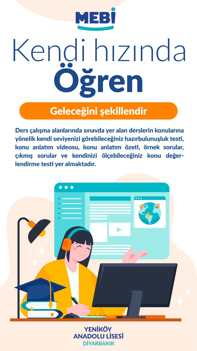 Yeniköy Anadolu Lisesi (@lisesiyenikoy) on Twitter photo MEBİ ile öğrencilerimiz, akademik hedeflerine daha etkin bir şekilde hazırlanarak öğrenme süreçlerini tamamen kendilerine göre şekillendiriyor.
<a href="/Diyarbakirmem/">Diyarbakır İl Millî Eğitim Müdürlüğü</a> <a href="/BaglarKaymakam/">Bağlar Kaymakamlığı</a>
<a href="/BaglarMEM21/">Bağlar İlçe Milli Eğitim Müdürlüğü</a> MEBİ ile öğrencilerimiz, akademik hedeflerine daha etkin bir şekilde hazırlanarak öğrenme süreçlerini tamamen kendilerine göre şekillendiriyor.
<a href="/Diyarbakirmem/">Diyarbakır İl Millî Eğitim Müdürlüğü</a> <a href="/BaglarKaymakam/">Bağlar Kaymakamlığı</a>
<a href="/BaglarMEM21/">Bağlar İlçe Milli Eğitim Müdürlüğü</a>