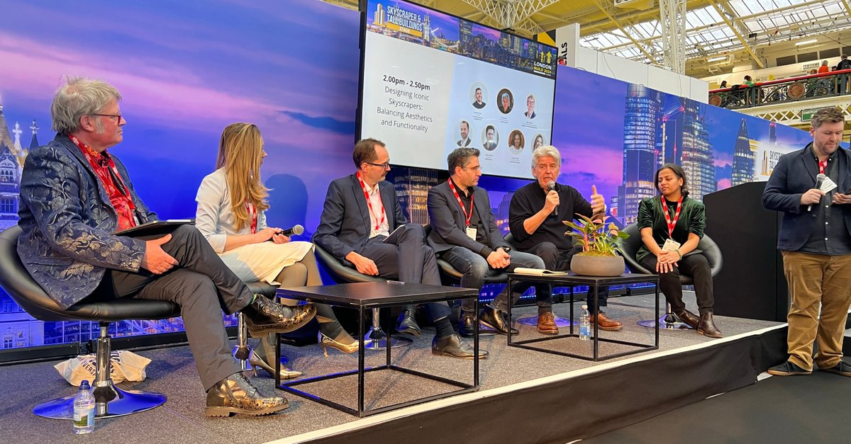SimpsonHaugh (@simpsonhaugh) on Twitter photo An insightful and dynamic panel session yesterday at <a href="/LondonBuildExpo/">London Build</a>. Co-Founding Partner Ian Simpson joined fellow panellists to discuss the topic ‘Designing Iconic Skyscrapers: Balancing Aesthetics and Functionality’. #iconicskyscrapers #London #LondonBuildExpo An insightful and dynamic panel session yesterday at <a href="/LondonBuildExpo/">London Build</a>. Co-Founding Partner Ian Simpson joined fellow panellists to discuss the topic ‘Designing Iconic Skyscrapers: Balancing Aesthetics and Functionality’. #iconicskyscrapers #London #LondonBuildExpo