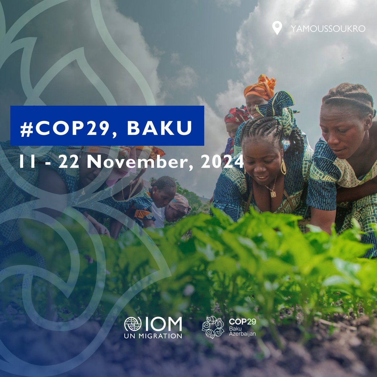 By 2050, up to 32M people in WCA could be forced to migrate due to climate change. As #COP29 concludes, the message is clear: climate action is a collective responsibility. We must co-design global, regional &amp; local solutions with communities to protect and empower them.