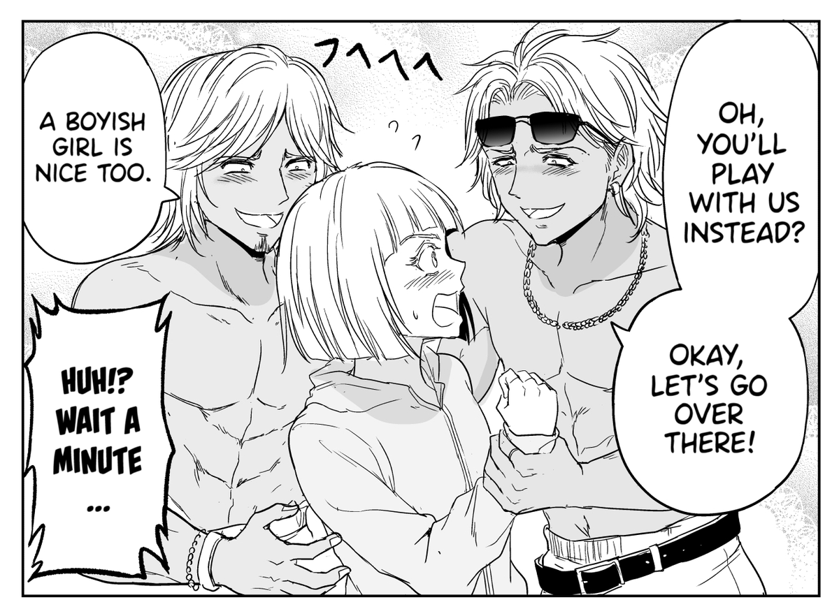 @man_Arihred English Version! [The Sister with Strength and pickup artists by the summer sea.] (1/2) 