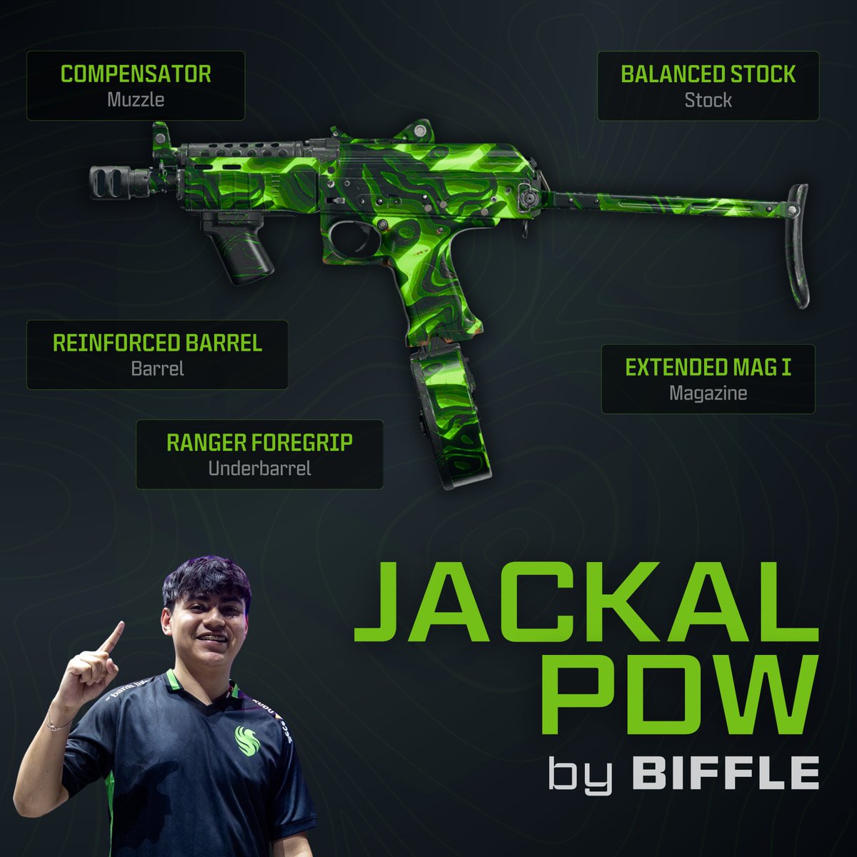 👑 JACKAL PDW ABSOLUTE META SMG LOADOUT BY @DIAZBIFFLE FOR #WARZONE 👑