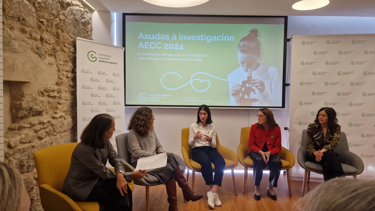 Andrés Ríos (@andresrios59) on Twitter photo La <a href="/ContraCancerAC/">Asociación Española Contra o Cancro A Coruña</a> entregó hoy más de dos millones de euros a investigadores de la provincia de #ACoruña, lo que da visibilidad al talento que tenemos en Galicia en campo de la investigación contra el cáncer. El acto tuvo una carga emocional muy alta, porque los que somos La <a href="/ContraCancerAC/">Asociación Española Contra o Cancro A Coruña</a> entregó hoy más de dos millones de euros a investigadores de la provincia de #ACoruña, lo que da visibilidad al talento que tenemos en Galicia en campo de la investigación contra el cáncer. El acto tuvo una carga emocional muy alta, porque los que somos