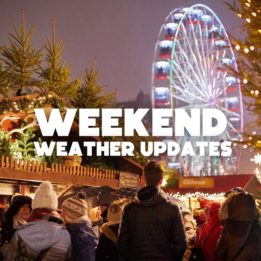 Edxmas's tweet image. Weekend Weather Updates ❄️☔️

We will be monitoring this weekend’s weather closely at all Edinburgh’s Christmas attractions, for those planning to visit, please keep an eye on our Social’s stories for the latest updates and please dress for wet winter weather.
