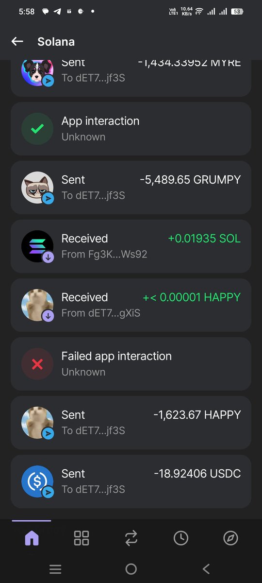 CryptoMnst's tweet photo. @phantom 
My phantom wallet hot hacked. And I lost all my fund which I got from seeker airdrop.
@solanamobile @solana 
And it transfer to dET7rP3nZnEH5zsyGb5TpFY1ScpvnE4EgpNa19cjf3S https://t.co/yu9Vel5meV