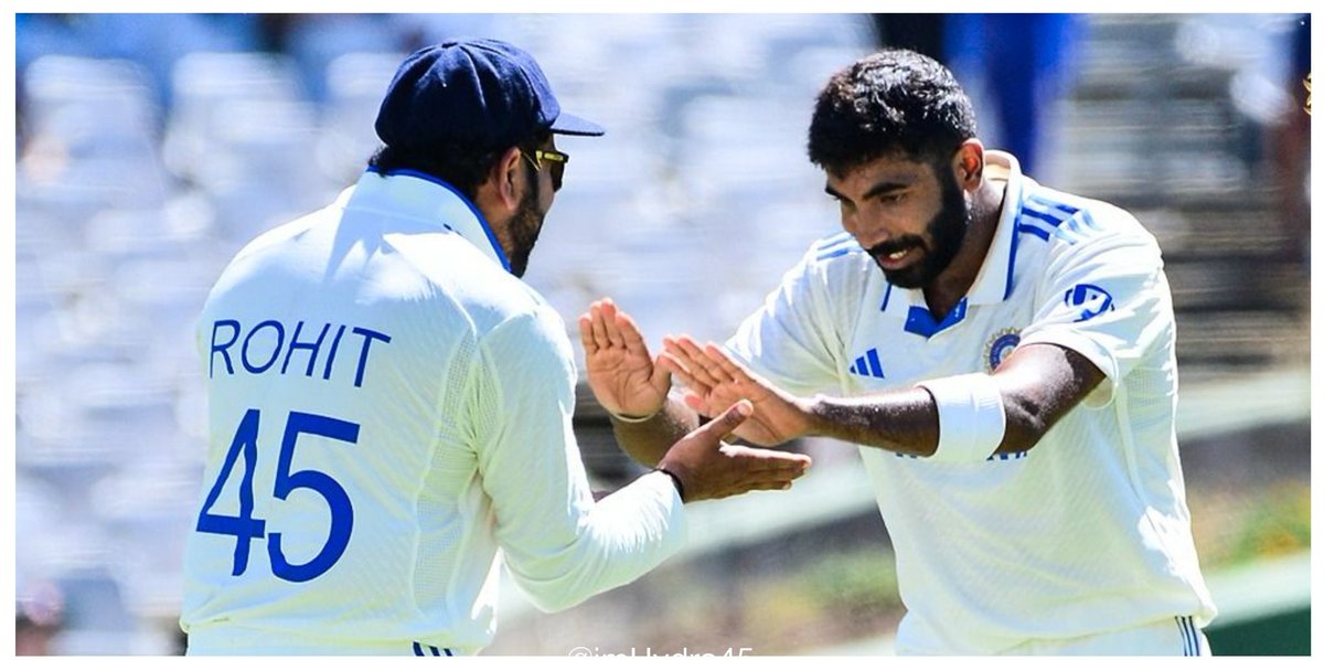 BOOM BOOM BOOM 🔥🔥🔥

The Greatest There Was, 
The Greatest There Is, 
The Greatest There Ever will be

Jasprit Bumrah ♥️

#AUSvIND #INDvsAUS 
#TestCricket