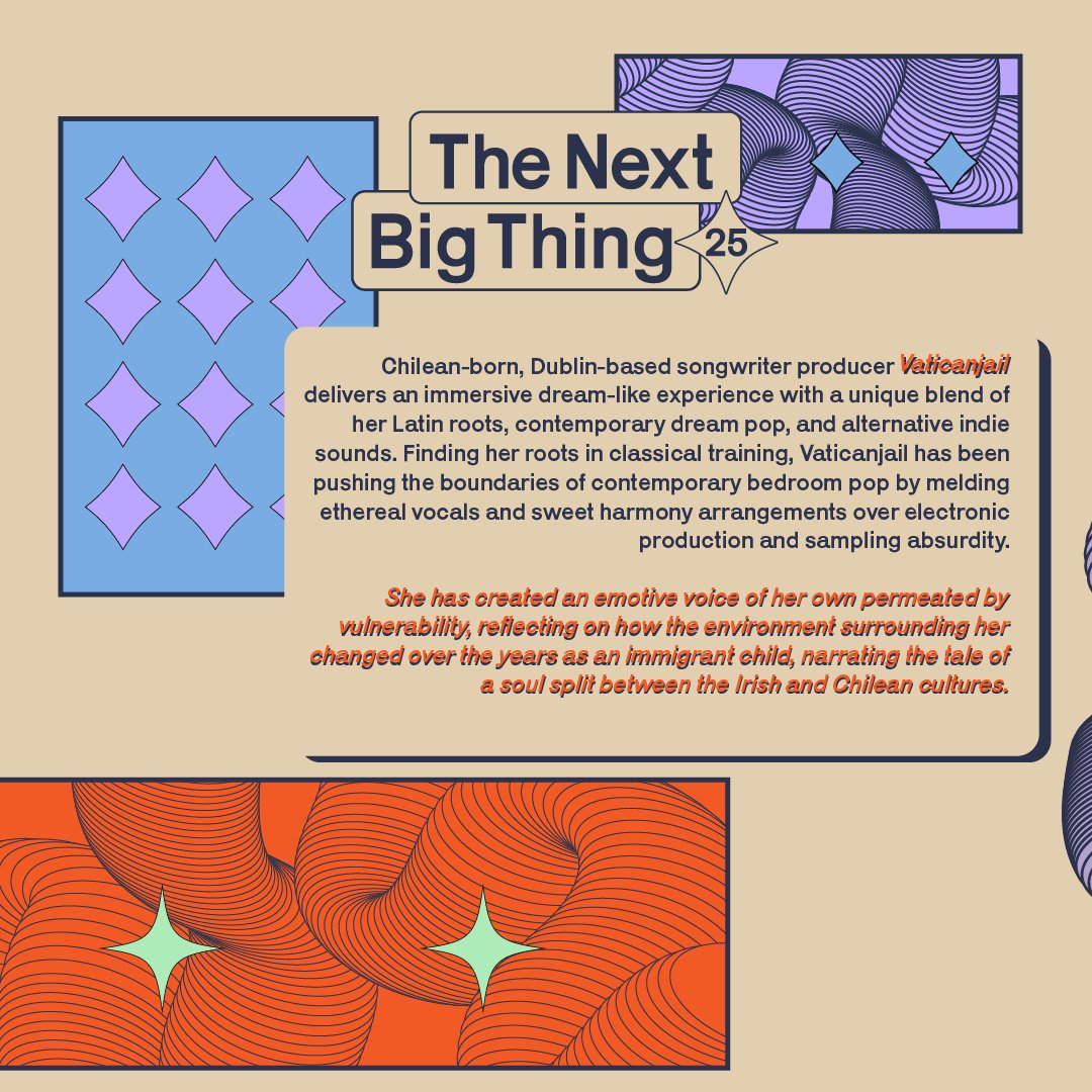 Get to know Thursday's headliner Vaticanjail 🔻🔻

The Next Big Thing runs 22-24 January at The Workman's Club.

Tix at the 🔗