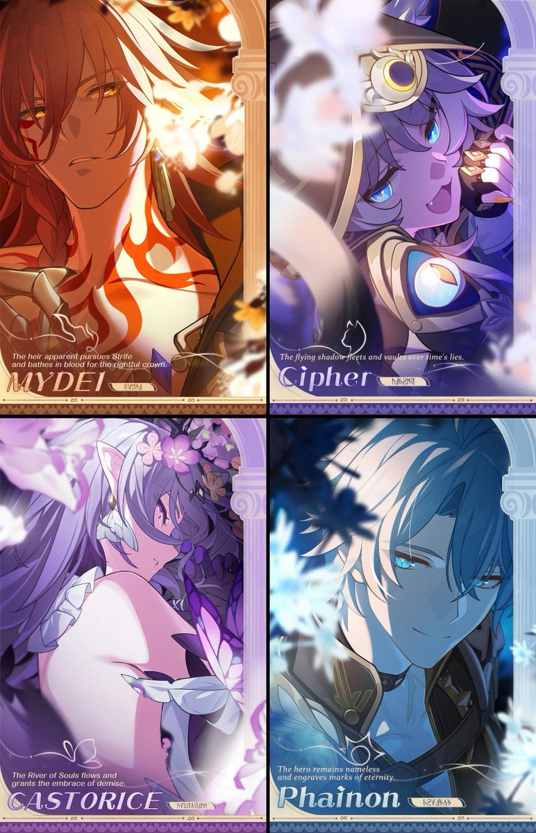 Okay which new HSR character(s) are you all rolling for because my stellar jades are BLEEDING right now

Aglaea, Tribbie, Anaxa, Hyacine, Mydei, Cipher, Castorice or Phainon?