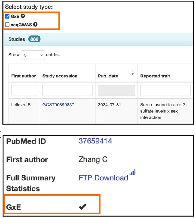NHGRI-EBI GWAS Catalog (@gwascatalog) on Twitter photo After several changes, loading and searching in the UI is faster! Thanks to <a href="/HumanEcosystemz/">Human Ecosystems @EMBL</a>, we could also add functionalities for easier GxE search. After several changes, loading and searching in the UI is faster! Thanks to <a href="/HumanEcosystemz/">Human Ecosystems @EMBL</a>, we could also add functionalities for easier GxE search.