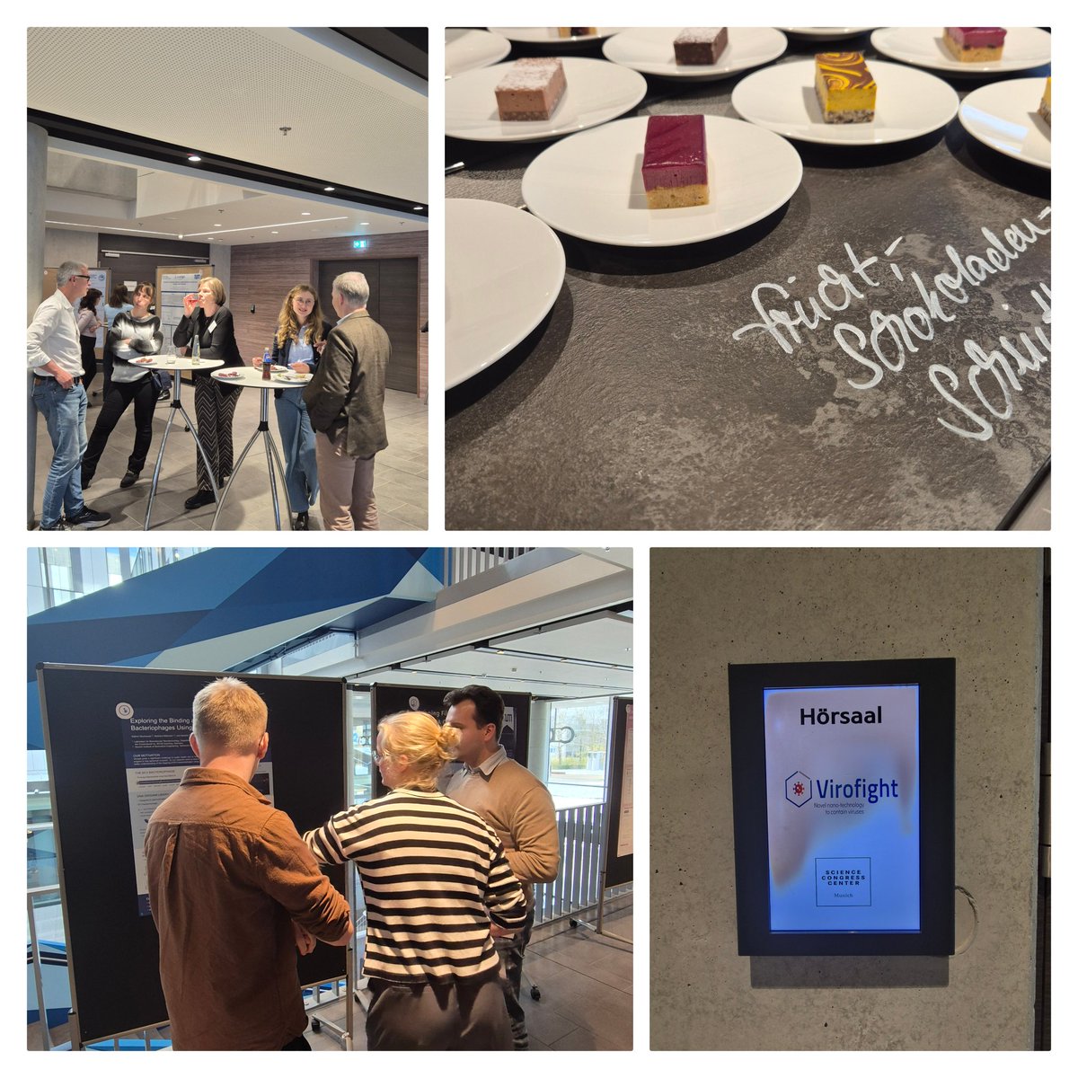 The first session of the #VirofightSymposium has been concluded &amp; the networking lunch 🍴 and poster session 📃 is in full swing 🙂 

The results from the first Session can now be discussed in details. This is a great opportunity especially for the Early Career Researcher 🙌