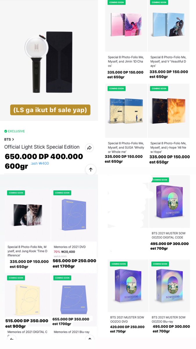 gamoclyshop's tweet photo. BLACK FRIDAY WB GLOBAL
SALE

WTS WTB WTT https://t.co/ewP8wTF5aA