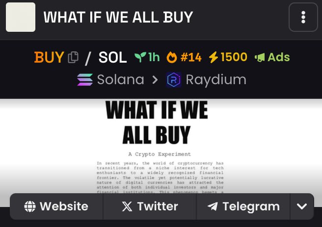 WHAT_IF_ALL_BUY's tweet photo. #14 - not bad 👌🏻

$BUY and dont sell https://t.co/r1SqmW94U7