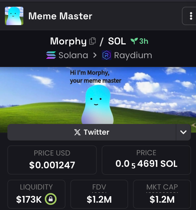 mikiisol's tweet photo. $Morphy is on track to hit $10M+   

$Kacy whales are quietly stacking.

@BitgetWallet listing soon https://t.co/qDRzk401ag
