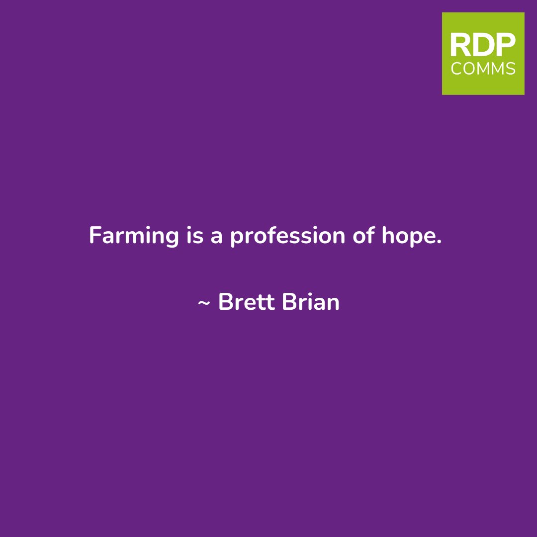 Farmers do what they do out of love, but they also do it out of hope. Hope for better weather. Hope that their inputs will protect their crops and produce good yields. Hope that whatever happens today, tomorrow will be better. If farmers succeed, tomorrow is better for us all.