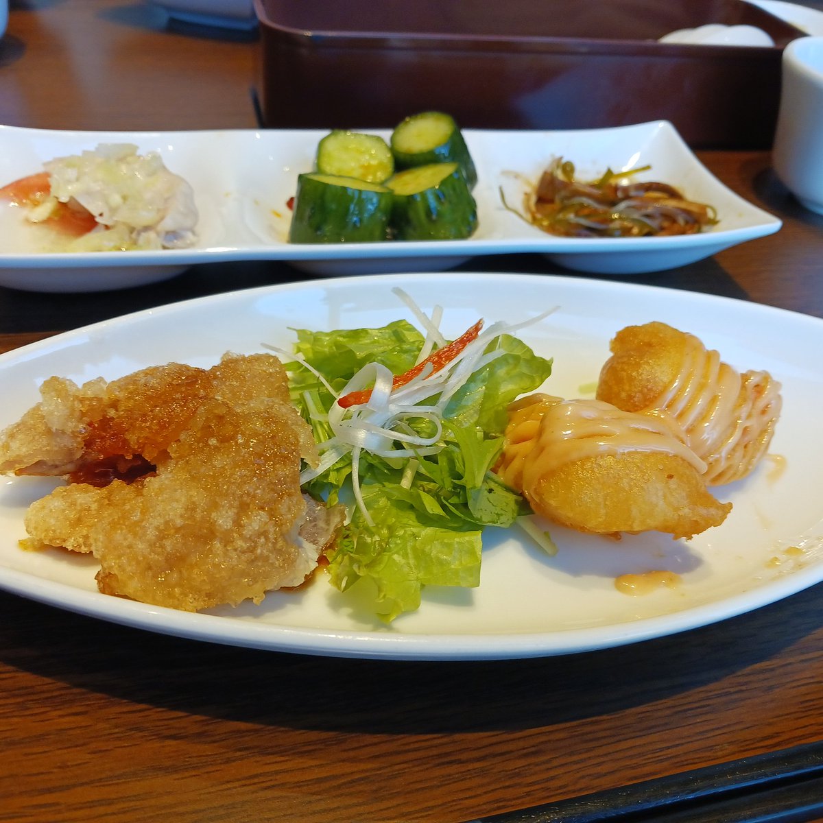 AkikoImae's tweet photo. @ItoMotomi 辛うじてこれだけは撮りました！麺は撮り忘れました😆 https://t.co/KB8DQM5HFA