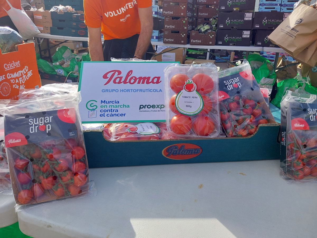 Grupo Hortofrutícola Paloma (@grupo_paloma) on Twitter photo El domingo fuimos orgullosos patrocinadores de la carrera #MurciaEnMarchaContraelCáncer
Gracias a todos los colaboradores, participantes y especialmente a <a href="/ContraCancerMUR/">Asociación Española Contra el Cáncer Reg. Murcia</a> y <a href="/Proexport_Spain/">Proexport</a> por contar con nosotros y por la estupenda organización.
💚NOS VEMOS EL AÑO QUE VIENE! El domingo fuimos orgullosos patrocinadores de la carrera #MurciaEnMarchaContraelCáncer
Gracias a todos los colaboradores, participantes y especialmente a <a href="/ContraCancerMUR/">Asociación Española Contra el Cáncer Reg. Murcia</a> y <a href="/Proexport_Spain/">Proexport</a> por contar con nosotros y por la estupenda organización.
💚NOS VEMOS EL AÑO QUE VIENE!